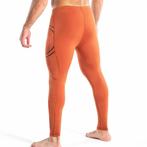 Mens High Stretch Compression Trousers Breathable Gym Running Leggings Moisture Wicking Fitness Sports Pants Daily Wear - Product Image 2