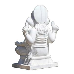 Offre Spéciale : Sculptures Artisanales en Marbre Pur du Dieu Ganesha pour Table, Étagère, Cheminée ou Présentoir de Temple – Disponibles en Gros - Product Image 2