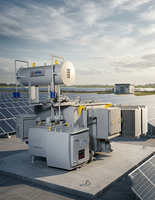 Transformateur de distribution à refroidissement par huile de qualité supérieure, 800 KVA, classe haute tension 20 KV et tension secondaire 400V, 50 Hz
