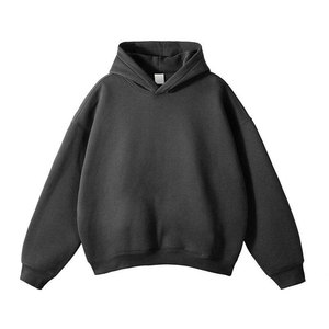 เสื้อฮู้ดดี้บุขนแกะสำหรับผู้ชาย ผ้าฝ้าย 100% หนานุ่ม อุ่นสบายสำหรับฤดูหนาว ไซส์ใหญ่ ระบายอากาศได้ดี รับผลิตตามสั่ง (OEM) ขายส่ง - Product Image 1