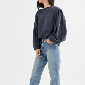 Sweat-shirt pour femme à logo et couleur personnalisés, best-seller, dernière mode, respirant - Product Image 4