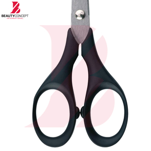 Outils de coiffure haut de gamme, design ergonomique, poignée en plastique, ciseaux de barbier, ciseaux à cheveux en acier inoxydable, outil de salon - Product Image 6