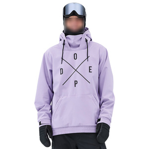 Vêtements d'hiver de qualité supérieure, nouvelle arrivée, meilleur fournisseur, service OEM, couleur unie lavande, confortable, fermeture éclair, imperméable, thermique pour hommes - Product Image 1
