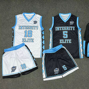 เสื้อบาสเก็ตบอลแบบไล่เฉดสี ดีไซน์ทันสมัยสำหรับทีม - Product Image 1