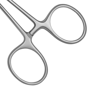 คีมหนีบหลอดเลือดแบบตรง Halstead Hemostatic Forceps ขนาด 4.75 นิ้ว คีมหนีบหลอดเลือดดำแบบ Mosquito ทำจากสแตนเลสสตีล คีมหนีบหลอดเลือดสำหรับผ่าตัดแบบล็อคได้ - Product Image 6