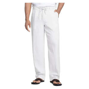 Wholesale <b>Men's</b> Custom Retro Loose Fit <b>Men's</b> Baggy <b>Jeans</b> Denim Trousers with Logo Cheap Streetwear Stack Denim Pants Cotton - Product Image 5