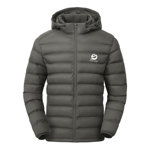 Casual Winter Wear Men's Waterproof Breathable Hooded Puffer Jacket New Stylish Puffer Jackets For Men - Product Image 1