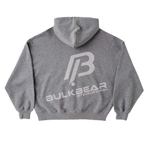 Conjunto Deportivo de Forro Polar con Capucha para Hombre, Color Gris Sólido, Resistente al Viento, de Secado Rápido, Anti-UV, Ecológico, 100% Algodón, Corte Regular, Estilo Urbano - Product Image 3