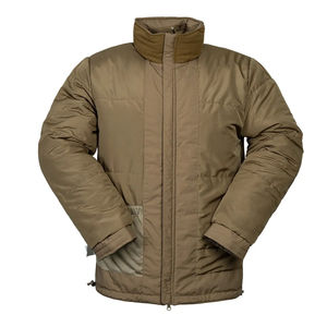 Veste matelassée imperméable personnalisable haut de gamme avec fermeture éclair, chaude, style urbain, unisexe, col montant, à capuche - Product Image 1