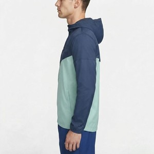 Chaqueta cortavientos con capucha para hombre, ligera, con cremallera, deportiva, informal, para exteriores, a prueba de viento, para primavera y otoño - Product Image 6