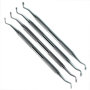 Professional <b>Dogmatic</b> Dental Plastic Filling Instrument Set Reusable Excellent Quality Manual Double Ended Serrated Amalgam - Product Image 1