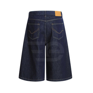 Pantalones Cortos de Mezclilla para Hombre, Estilo Casual, Corte Recto, Transpirables, para Verano, Estilo Urbano, Cómodos para Actividades al Aire Libre - Product Image 4