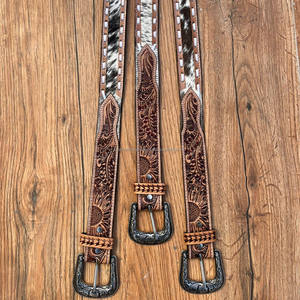 Venta al por mayor de fábrica, cinturón ejecutivo de cuero mecanizado a mano para hombres y mujeres, hebilla de pasador personalizada, suministro de cinturón de cuero genuino 100%, Cinturón de piel de vaca - Product Image 3