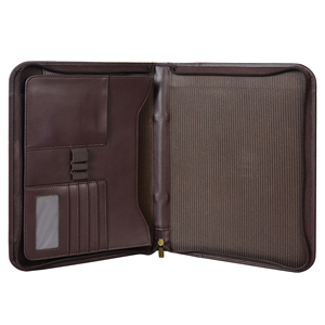 Professional Leather Conference <b>Portfolio</b> File Organizer Business Document <b>Folder</b> Planner Writing Pad Holder Corporate Office - Product Image 6