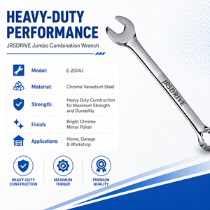 Eastman Jumbo Wrench Open and <b>Box</b> End Spanner Wrench Chrome Vanadium Steel Double Sided Open Ends Hand <b>Tool</b> - Product Image 5
