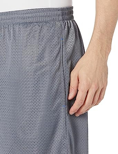 Shorts de basketball décontractés d'été pour hommes OEM, qualité de luxe, personnalisables, avec taille élastique mi-haute en tissu polyester - Product Image 2