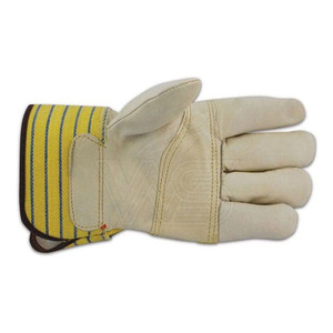 Soft Leather Full Finger Breathable Eco-Friendly Durable <b>Touchscreen</b> Cotton Lining Daily Use Safety <b>Gloves</b> - Product Image 4