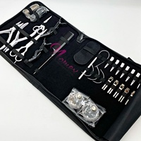 Kit d'outils pour extensions de cheveux nouées à la main, acier inoxydable de qualité chirurgicale, couleur personnalisée, pinces professionnelles pour extensions de cheveux micro