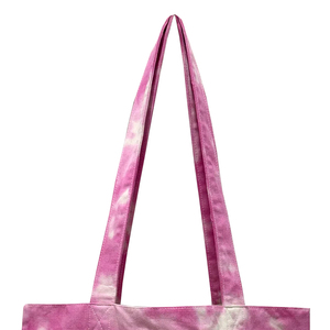 Low Price Custom Printed Long Handle Pull tie Dye Tote <b>Bags</b> Plain Cotton Canvas for Promotions Shopping Outdoor Daily - Product Image 4
