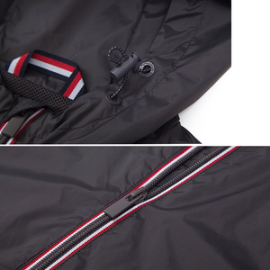 Chaqueta Cortavientos Impermeable Transpirable de Secado Rápido para Hombre, con Capucha y Bloques de Color, Estilo Casual para Exteriores - Product Image 6