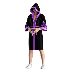 Robes de boxe respirantes en polyester, coupe ample, vêtements de sport, design personnalisable, logo, robe et tenue de MMA – Grande Vente - Product Image 4