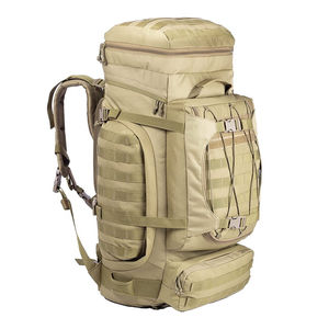 Sac à dos tactique personnalisé pour hommes, sac en toile imperméable, toile en polyester et nylon pour la randonnée, ceinture de camouflage pour l'extérieur - Product Image 1
