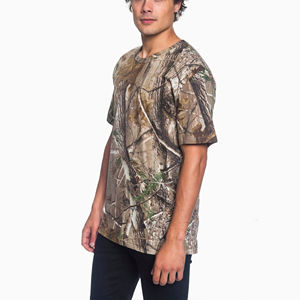 Camisetas con Estampado de Selva Realista para Caza, Camisetas de Algodón de Alta Calidad para Hombre, Camisetas Blancas Extra Grandes y Resistentes - Product Image 6