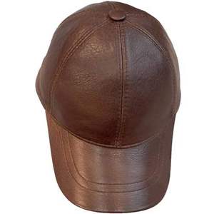 Winter Genuine Leather <b>Cap</b> for Men's Flat <b>Caps</b> Warm Hat Man <b>Baseball</b> <b>Cap</b> British Vintage Cowhide Leather Hat Reasonable Price - Product Image 2