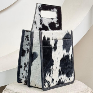 Lot de 6 sacs de transport exclusifs en cuir de vachette de haute performance faits à la main de grande capacité personnalisés de qualité supérieure avec poignée - Product Image 5