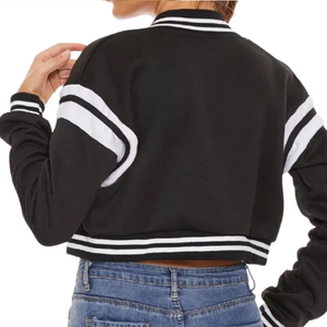 Blousons universitaires pour femmes en gros – Blouson d'hiver personnalisé respirant à col montant style universitaire – Nouvelle Arrivée 2026 - Product Image 2