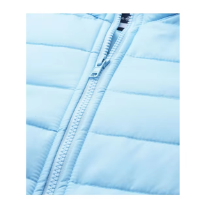 <b>Light</b> Blue Navy Custom Lightweight Puffer <b>Jacket</b> Men Quilted Packable Winter Coat Stand Collar Zip Up OEM Factory Premium - Product Image 5