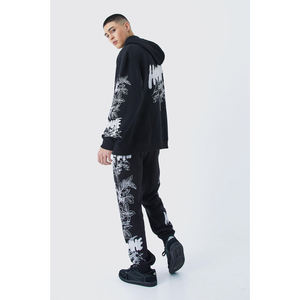Hot Seller Super Quality Amazing Heavyweight Sublimated Solid Tracksuits Customized Logo Design Casual Streetwear <b>Running</b> - Product Image 2