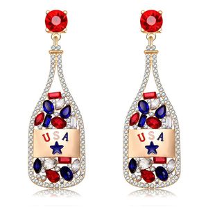 Muñeco de nieve trabajo hecho a mano con cuentas bordado pendientes elegante premium y exclusivo hermosa Moda Para Niña - Product Image 4