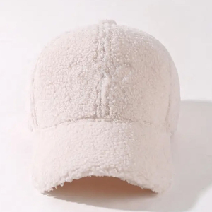 <b>Winter</b> Sherpa Fleece Baseball <b>Cap</b> Unisex Warm Adjustable Velcro Hat Soft Teddy Plush Outdoor Casual Sports <b>Cap</b> Wholesale - Product Image 5