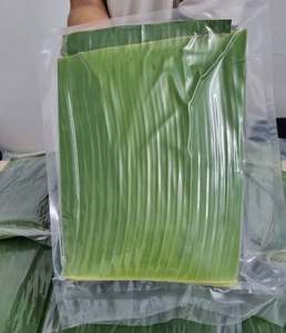 Feuilles de banane fraîches, feuilles de banane vertes naturelles, qualité alimentaire, fournisseur en gros du Vietnam pour l'emballage et la conditionnement alimentaire - Product Image 2