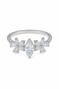 Anillo de Moissanita en Plata de Ley 92.5 KLSR-12080 - Product Image 1