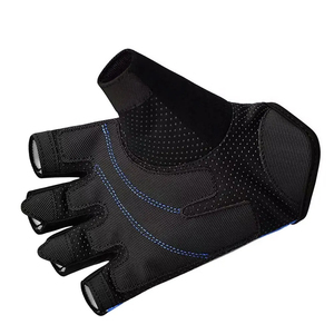 Heavy Duty Breathable Leather Wrist Support Gloves with Buckle Closure for Men and Women Weight Lifting Cycling Gym Training - Product Image 5