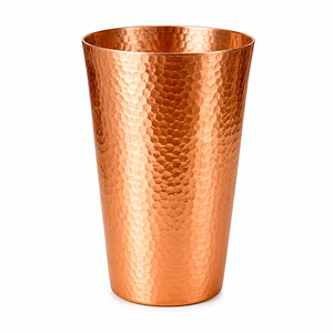 Hammered <b>Copper</b> Tumbler Premium Solid <b>Copper</b> Drinkware Cups India <b>Copper</b> <b>Utensils</b> Manufacturer Wholesale Reusable Pure <b>Copper</b> - Product Image 3