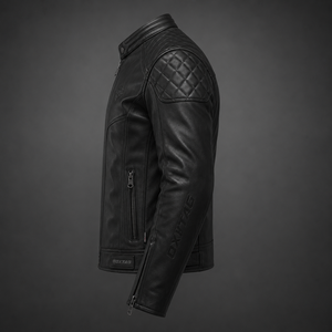 Men Genuine Leather Motorcycle <b>Jacket</b> <b>Vintage</b> Biker <b>Racing</b> Outerwear Custom Premium Cowhide Leather Coat Wholesale Factory - Product Image 2