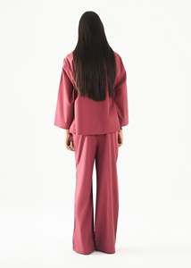 Camisas de Cuello Completo con Botones para Mujer, Ropa de Moda, Color Liso, Cierre de Botones, Diseño con Puños, Blusa, Camisa de Mujer - Product Image 1