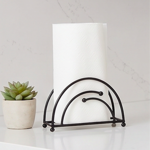 Standard <b>Black</b> Iron <b>Napkin</b> Storage Holder Stainless Steel Kitchenware Tissue Holder For Home And Restaurant Use - Product Image 5