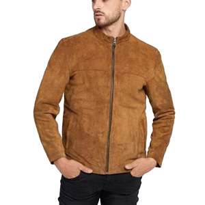 Men'sTop Quality Premium Leather Trucker Jacket Suede Leather Premium <b>Soft</b> Touch Fully Lined Black Suede <b>Jeans</b> Style Jacket - Product Image 4