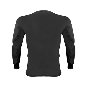 Camiseta de Compresión Protectora para Fútbol, con Protección Acolchada en el Pecho y Costillas, Capa Base para Entrenamiento de Alto Rendimiento, Jersey Acolchado para Portero - Product Image 2