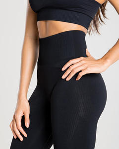 OEM Fast Delvry Plus Size Sports Yoga Stretch Breathable Leggings Sports Womens <b>Tights</b> Leggings Custom Brand Women's Leggings - Product Image 3