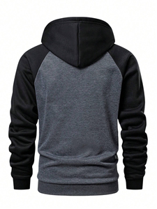 <b>Thermal</b> Unisex Cotton <b>Fleece</b> Hoodie Wholesale Custom 100% Cotton 450GSM Men's Trendy Hoodie - Product Image 1