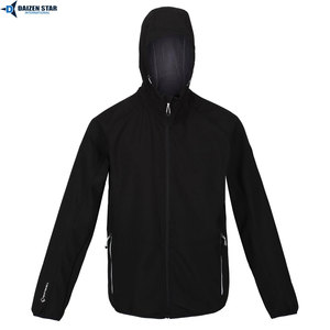 High Quality <b>Soft</b> <b>Shell</b> <b>Jacket</b> Stand Front Pocket Windproof Eco-Friendly Breathable <b>Hooded</b> Outdoor Clothing OEM ODM Manufacturer - Product Image 5
