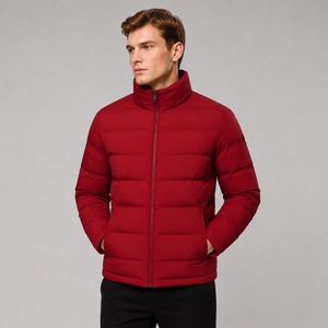 Lightweight insulated jacket crafted with practical winter comfort and sleek styling for casual travel and outdoor cold weather - Product Image 1