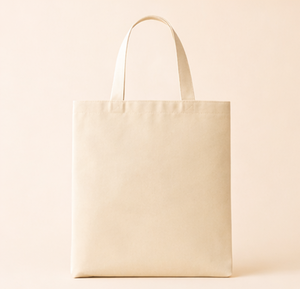 Custom Logo Canvas Tote <b>Bag</b> Geometric Pattern <b>Medium</b> Size Daily Shopping <b>Bag</b> Hand Length Handle - Product Image 4