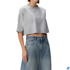 Camisetas Cortas Grises para Hombre, 180g, Algodón Suave, Transpirable, Bordadas, Tejidas, Formales, para Fitness, con Marca Personalizada - Product Image 4