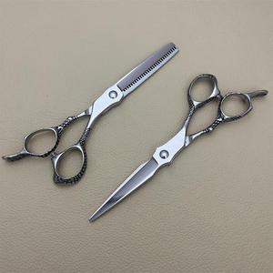 Tijeras de Peluquería de Nuevo Diseño, 6 Pulgadas, Acero Inoxidable y Cerámica, Profesionales, para Adelgazar el Cabello, Corte Plano - Product Image 5